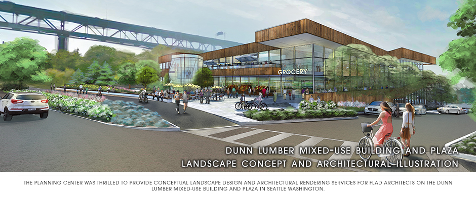 Dunn Lumber Mixed Use Building and Plaza